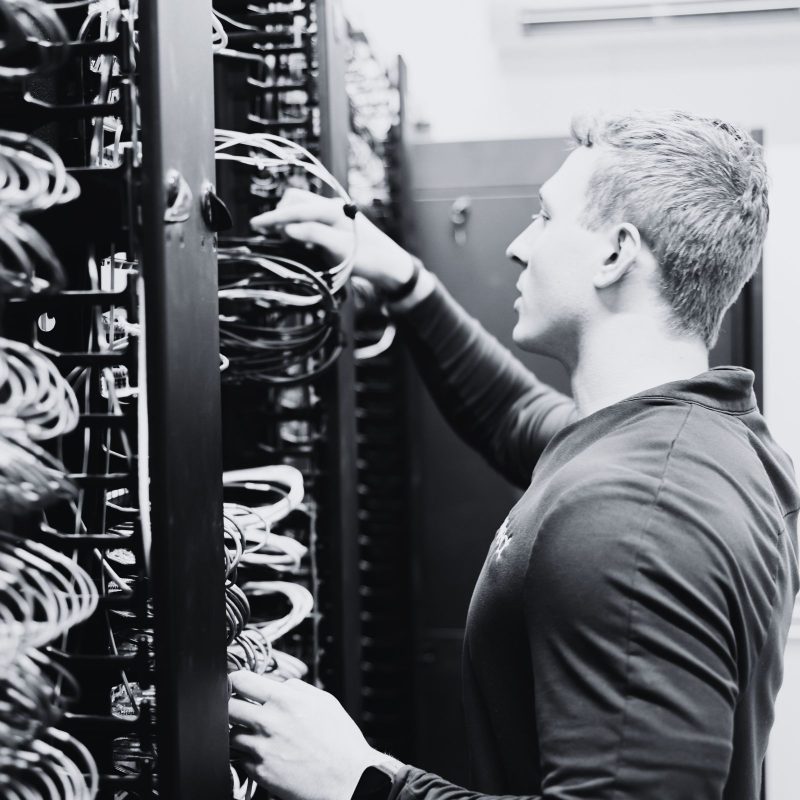 business-network-support-server-rack-setup