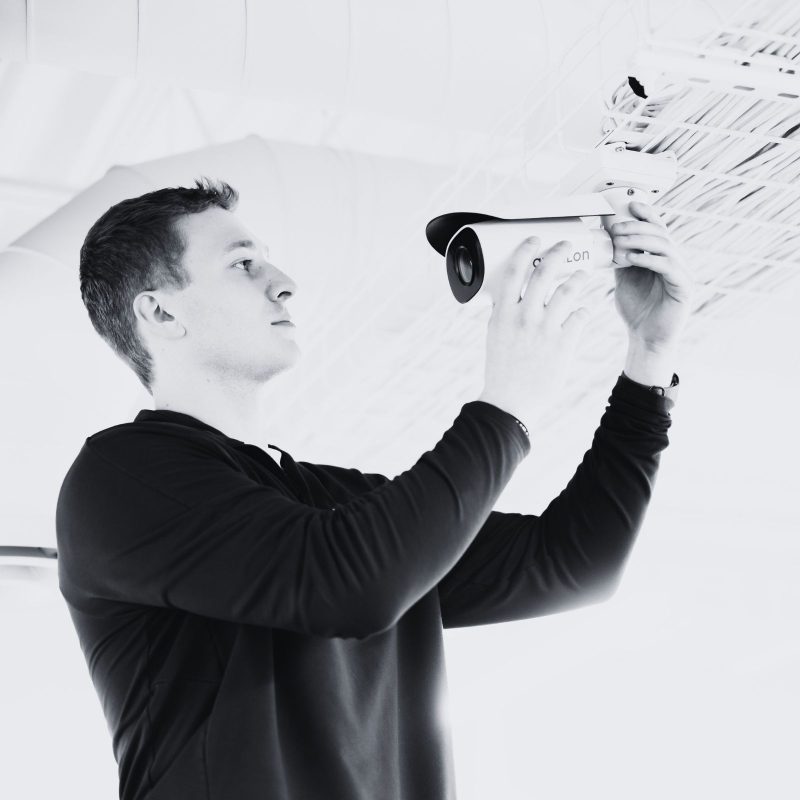 business security systems camera access control