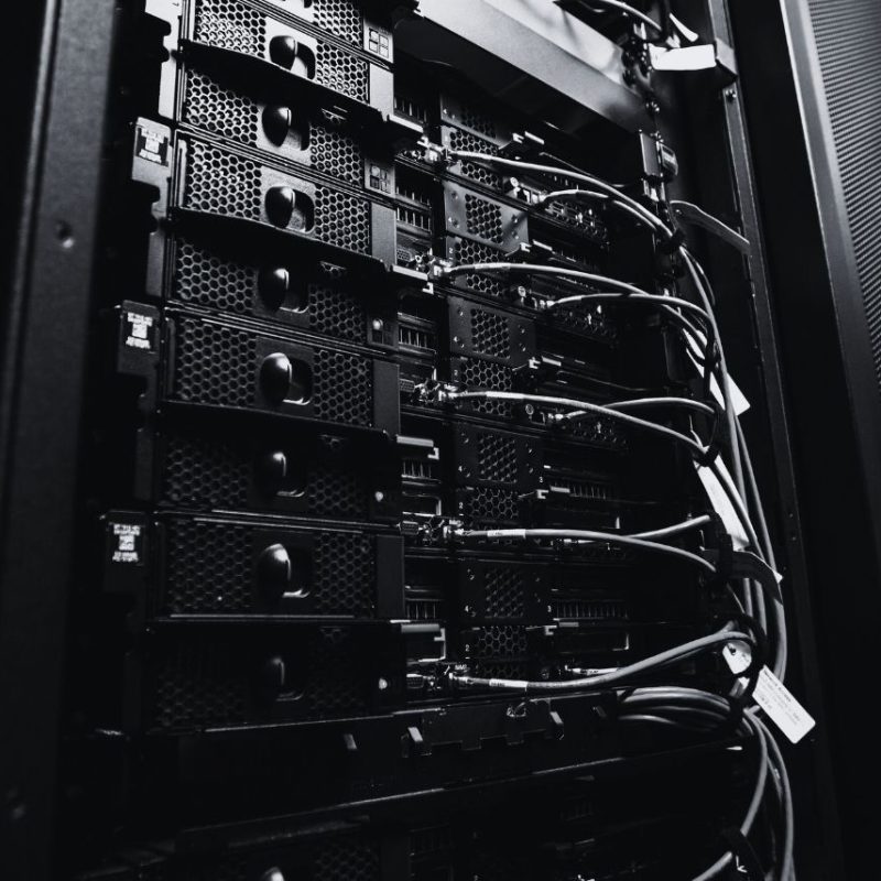 Server installation and rack setup for Sioux Falls business – part of our network infrastructure services