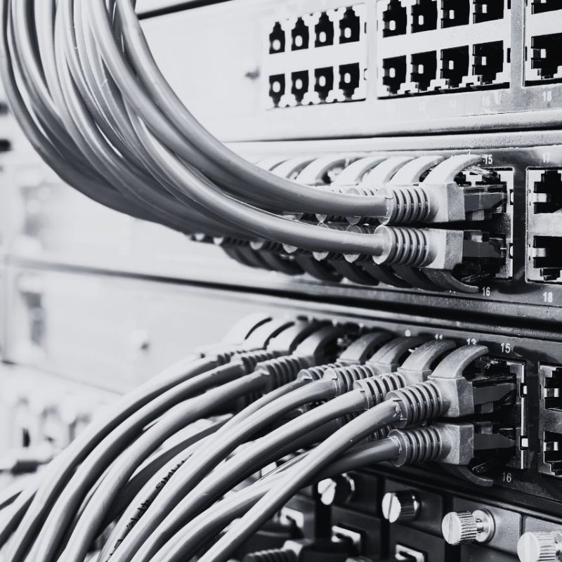 Structured cabling installation for business networks – part of our network infrastructure services